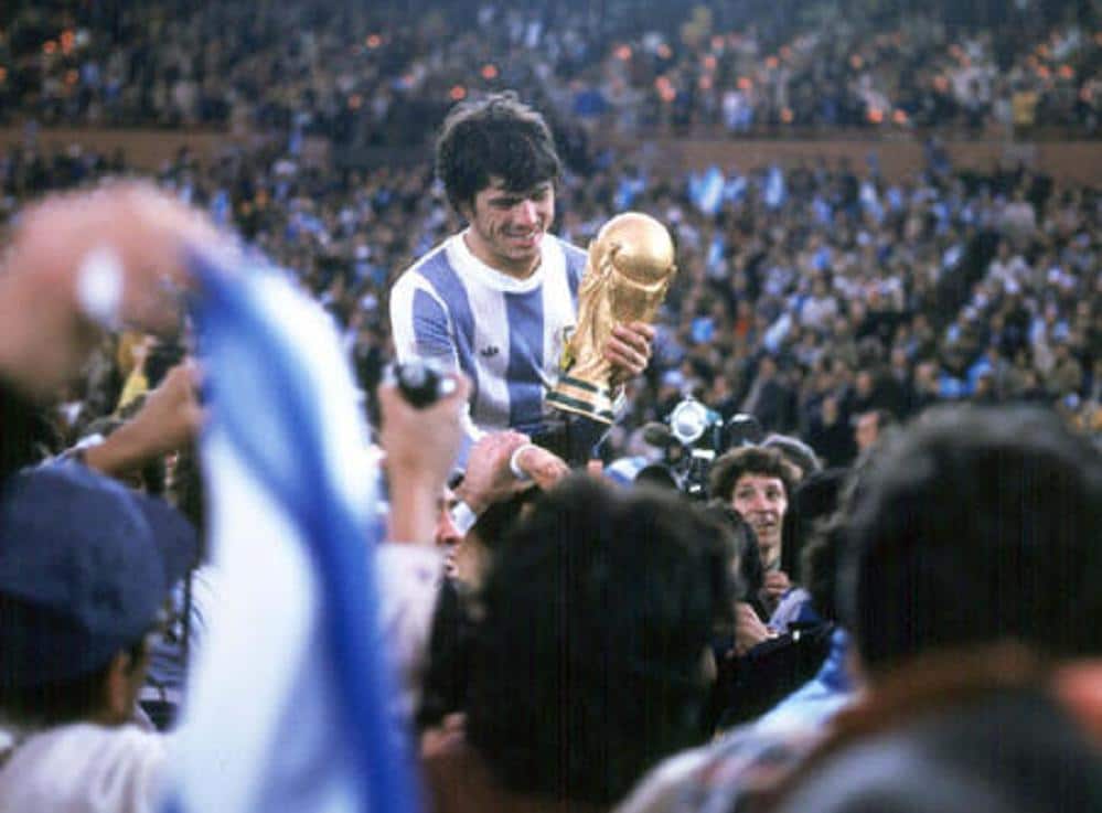 1978 World Cup Final Buenos Aires Argentina 25th June 1978 Argentina 3 V Holland 1 Aet