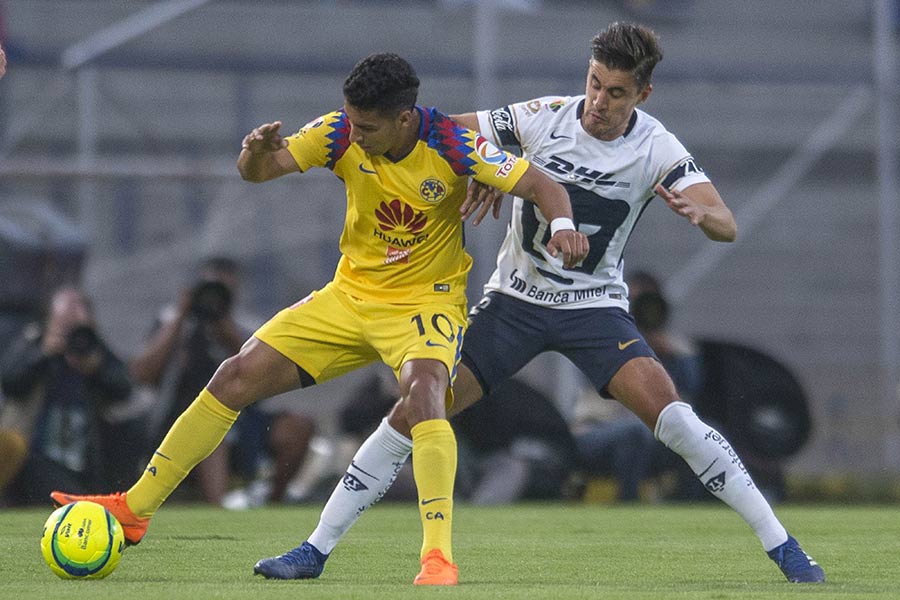 Pumas deberá hacer 4 goles en el Azteca. Source: Mexsport. 